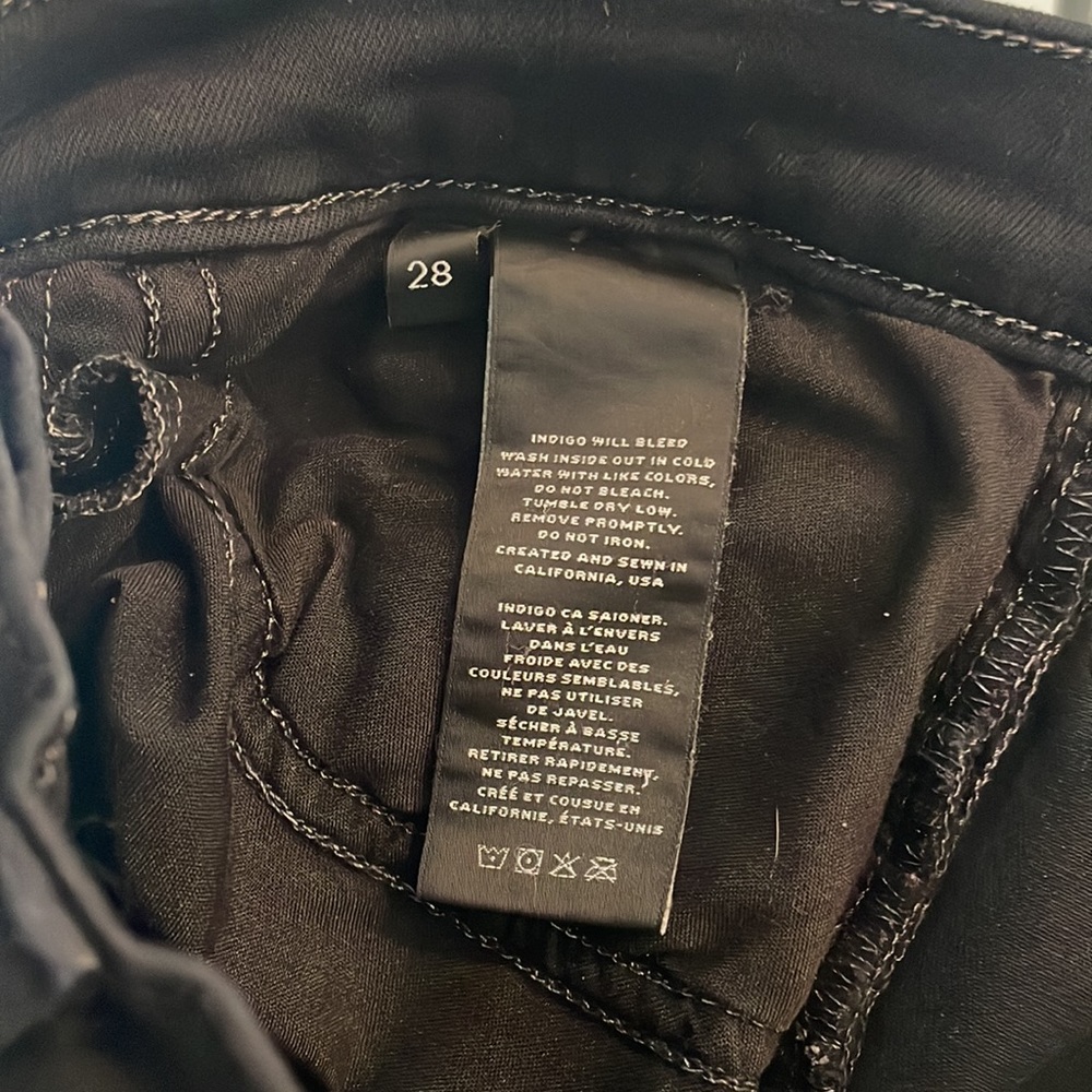 J Brand Black Skinny Jean Size 28 - Picture 12 of 12